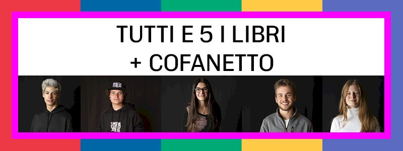 Tutti e 5 i libri con cofanetto