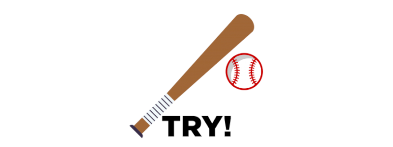 Gioca a baseball con noi