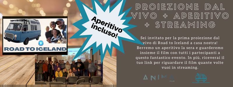 Proiezione dal vivo [Home Cinema + Aperitivo + Streaming]