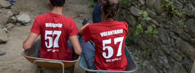 Maglietta di IBO Italia e un ringraziamento personale