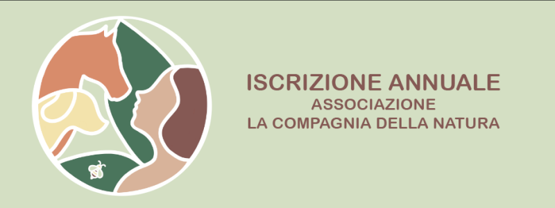Iscrizione annuale all\'associazione La Compagnia della Natura Aps