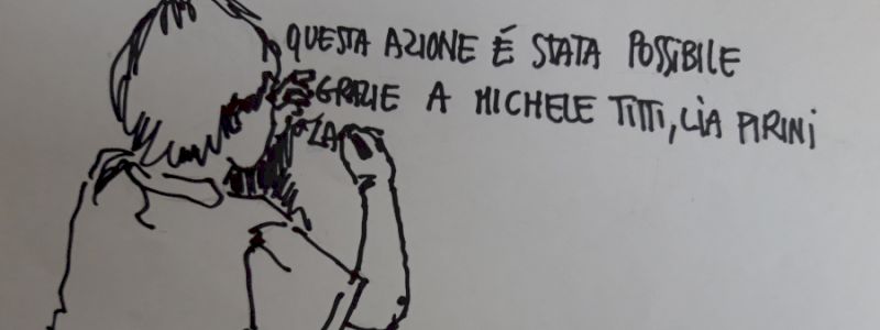 Il tuo nome  dipinto sul muro