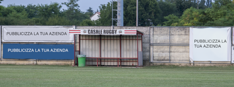 STRISCIONE ALLO STADIO E AI CAMPI DI ALLENAMENTO