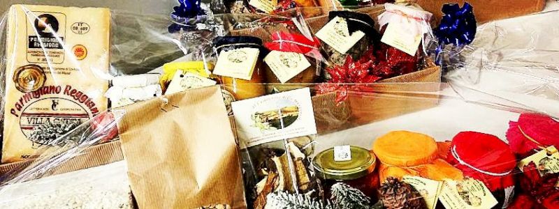 Uno speciale cestino con delizie locali