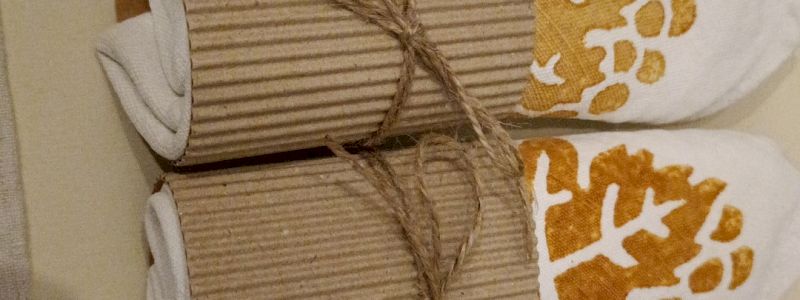Coppia di tovaglioli, il nostro grazie e la storia 