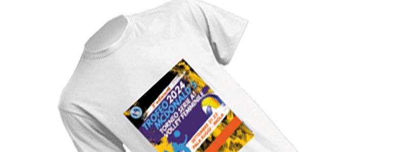T-shirt dell'evento (con spedizione) e invito per l'ingresso nei due giorni della manifestazione