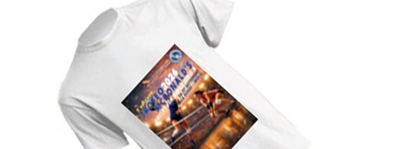 T-shirt dell'evento e invito per l'ingresso nei due giorni della manifestazione