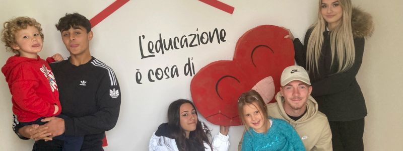 Abbraccio caloroso