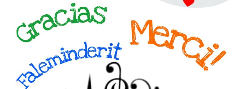 Un audio di ringraziamento da parte dei bambini