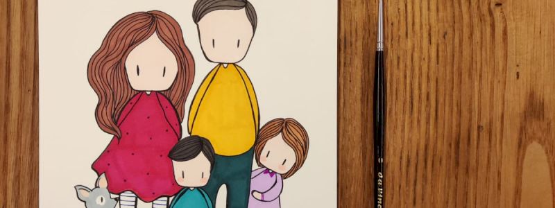 Ritratto di famiglia + Libro con nome stampato nei ringraziamenti + Segnalibro + Cd musicale